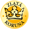 Zlatá korunaP logo
