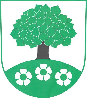 Ve stříbrném štítě lípa přirozených barev vyrůstající ze zeleného návrší se třemi stříbrnými pětilistými květy se zelenými středy do oblouku nahoru. Znak Vysoké