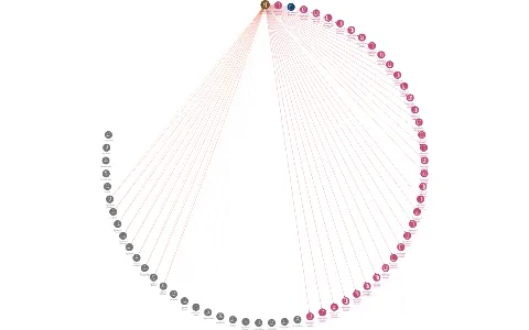 Stavební bytové družstvo Pelhřimov, IČO: 00222721: vizualizace vztahů osob a společností