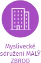 Myslivecké sdružení MALÝ ZBROD, IČO: 01169874: vizualizace vztahů osob a společností