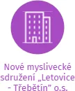 Nové myslivecké sdružení „Letovice - Třebětín” o.s., IČO: 01348272: vizualizace vztahů osob a společností