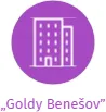 „Goldy Benešov”, IČO: 01527860: vizualizace vztahů osob a společností