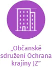 „Občanské sdružení Ochrana krajiny JZ”, IČO: 01599089: vizualizace vztahů osob a společností