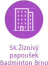 SK Žíznivý papoušek Badminton Brno, IČO: 01733931: vizualizace vztahů osob a společností