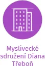 Myslivecké sdružení Diana Třeboň, IČO: 01896181: vizualizace vztahů osob a společností
