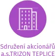 Sdružení akcionářů a.s.TRIZON TEPLICE, IČO: 01967851: vizualizace vztahů osob a společností
