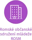 Romské občanské sdružení mládeže ROSM, IČO: 02017199: vizualizace vztahů osob a společností