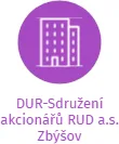 DUR-Sdružení akcionářů RUD a.s. Zbýšov, IČO: 02119161: vizualizace vztahů osob a společností