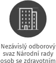 Nezávislý odborový svaz Národní rady osob se zdravotním postižením České republiky, IČO: 02217236: vizualizace vztahů osob a společností