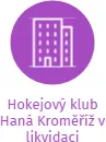 Hokejový klub Haná Kroměříž v likvidaci, IČO: 02385198: vizualizace vztahů osob a společností