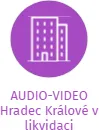 Vizualizace vztahů osob a společností - AUDIO-VIDEO Hradec Králové v likvidaci