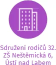 Sdružení rodičů 32. ZŠ Neštěmická 6, Ústí nad Labem, IČO: 02452545: vizualizace vztahů osob a společností