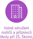 Volné sdružení rodičů a příznivců školy při ZŠ, Školní, Louny, IČO: 02460653: vizualizace vztahů osob a společností