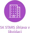 SK STARS Jihlava v likvidaci, IČO: 02483106: vizualizace vztahů osob a společností