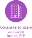 Občanské sdružení za stavbu koupaliště, IČO: 02491028: vizualizace vztahů osob a společností