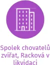 Spolek chovatelů zvířat, Racková v likvidaci, IČO: 02497841: vizualizace vztahů osob a společností