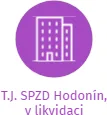 T.J. SPZD Hodonín, v likvidaci, IČO: 02498936: vizualizace vztahů osob a společností