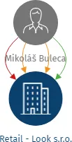 Vizualizace vztahů osob a společností - Retail - Look s.r.o.