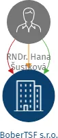 Vizualizace vztahů osob a společností - BoberTSF s.r.o.