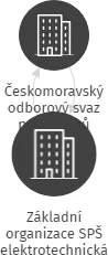 Základní organizace SPŠ elektrotechnická, IČO: 05637741: vizualizace vztahů osob a společností