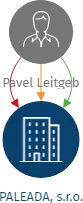 PALEADA, s.r.o., IČO: 07107650: vizualizace vztahů osob a společností