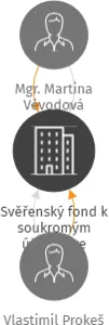 Vizualizace vztahů osob a společností - Svěřenský fond k soukromým účelům ve prospěch dětí Prokešových