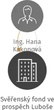 Svěřenský fond ve prospěch Luboše, IČO: 07693249: vizualizace vztahů osob a společností