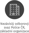Nezávislý odborový svaz Police ČR, základní organizace Liberec, IČO: 07883269: vizualizace vztahů osob a společností