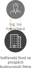Svěřenský fond ve prospěch budoucnosti Petra, IČO: 09905162: vizualizace vztahů osob a společností