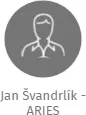 Jan Švandrlík - ARIES, IČO: 10153128: vizualizace vztahů osob a společností
