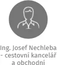 Ing. Josef Nechleba - cestovní kancelář a obchodní agentura, IČO: 10269461: vizualizace vztahů osob a společností