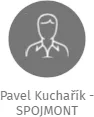 Pavel Kuchařík - SPOJMONT, IČO: 10496700: vizualizace vztahů osob a společností