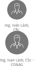 Ing. Ivan Ládr, CSc - CONAG, IČO: 11021161: vizualizace vztahů osob a společností