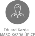 Eduard Kazda - MASO KAZDA ÚPICE, IČO: 11167467: vizualizace vztahů osob a společností