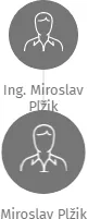 Miroslav Plžik, IČO: 11412984: vizualizace vztahů osob a společností