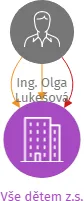 Vše dětem z.s., IČO: 11711752: vizualizace vztahů osob a společností