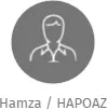 Hamza / HAPOAZ, IČO: 12386821: vizualizace vztahů osob a společností