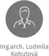 Ing.arch. Ludmila Kohutová, IČO: 12424285: vizualizace vztahů osob a společností
