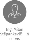 Ing. Milan Štěpankevič - IN servis, IČO: 12474720: vizualizace vztahů osob a společností