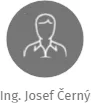 Ing. Josef Černý, IČO: 14958902: vizualizace vztahů osob a společností
