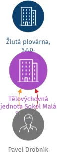 Vizualizace vztahů osob a společností - Tělovýchovná jednota Sokol Malá Skála z.s.