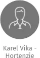 Karel Vika - Hortenzie, IČO: 17033225: vizualizace vztahů osob a společností