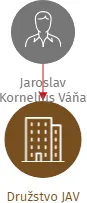 Družstvo JAV, IČO: 17762898: vizualizace vztahů osob a společností