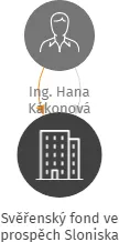Svěřenský fond ve prospěch Sloniska, IČO: 17930782: vizualizace vztahů osob a společností