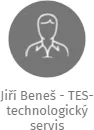 Jiří Beneš - TES-technologický servis, IČO: 18070990: vizualizace vztahů osob a společností