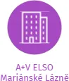 A+V ELSO Mariánské Lázně, IČO: 18235760: vizualizace vztahů osob a společností