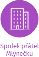 Spolek přátel Mlýnečku, IČO: 18232949: vizualizace vztahů osob a společností