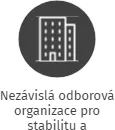Nezávislá odborová organizace pro stabilitu a prosperitu Pražských služeb, IČO: 19065841: vizualizace vztahů osob a společností