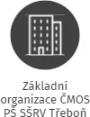 Základní organizace ČMOS PŠ SŠRV Třeboň, IČO: 21163472: vizualizace vztahů osob a společností