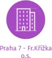 Praha 7 - Fr.Křížka o.s., IČO: 22664564: vizualizace vztahů osob a společností